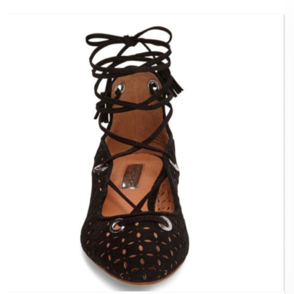 Halogen Nella Ghillie Ballet Flats in Black Size 7.5M NEW 3080 - Picture 5 of 8